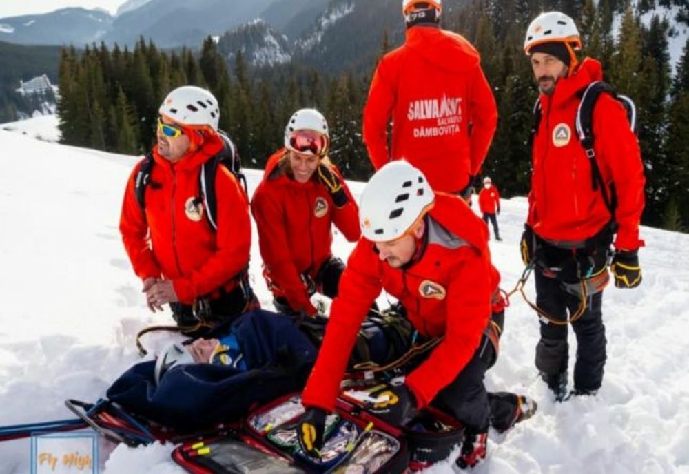 Primul exercițiu al Salvamont Dâmbovița pe 2021