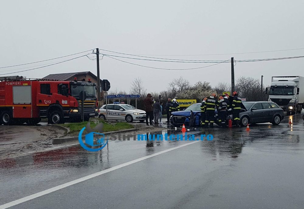 Accident violent la Nisipuri! O persoană a fost rănită!