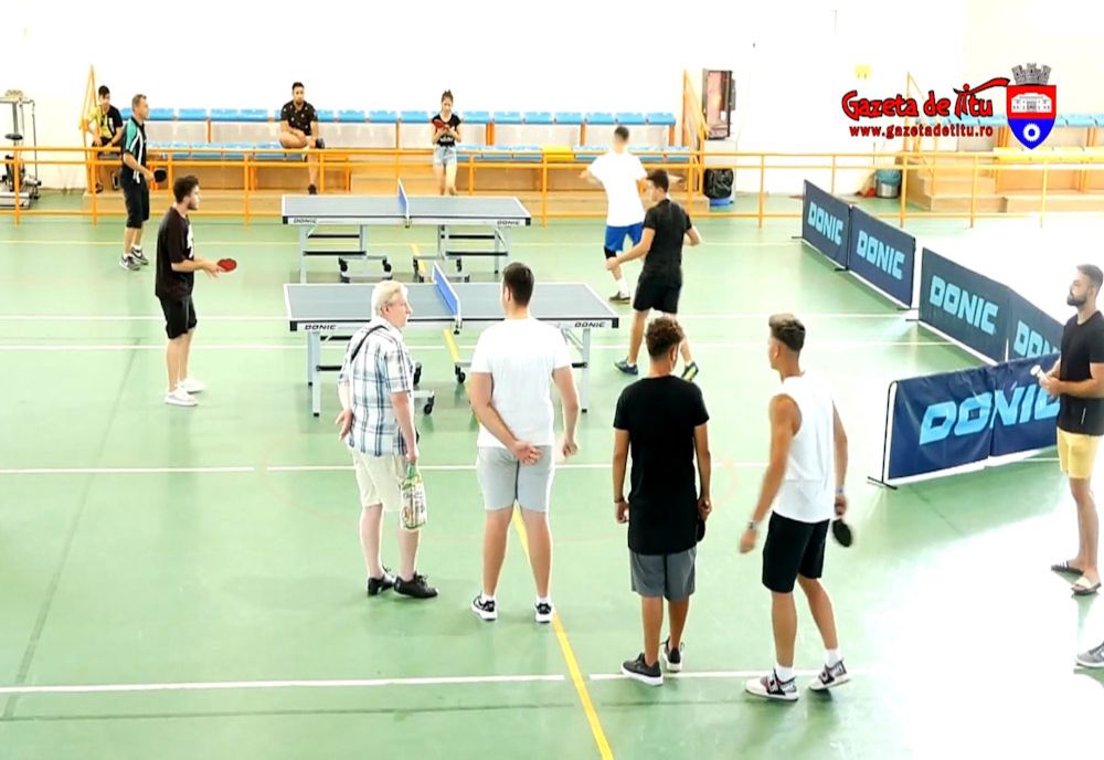 Tenis de masă la Titu! A fost inaugurat un club dedicat acestui sport