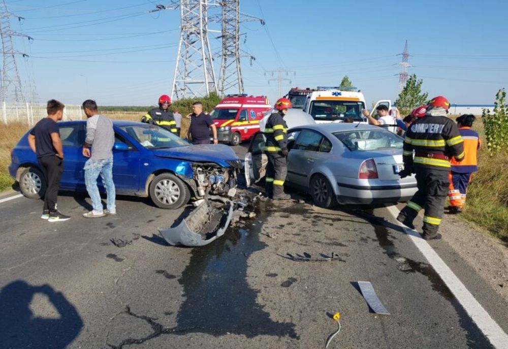 Accidente în lanț în județul Dâmbovița