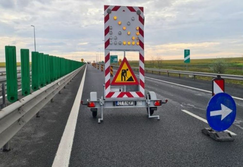 Trafic restricționat pe Autostrada A1 București-Pitești, în județul Dâmbovița, pentru efectuarea de lucrări