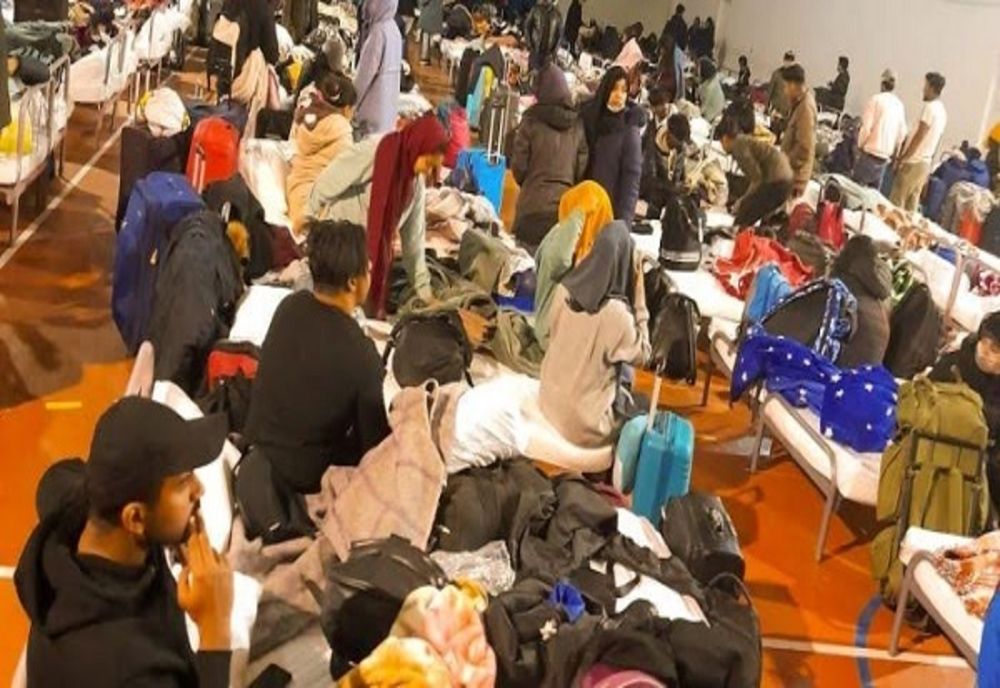 Pompierii dâmbovițeni au în grijă o tabără mobilă cu peste 400 de refugiați ucraineni, în județul Suceava