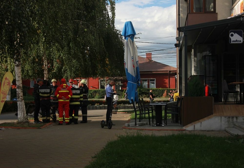 Incendiu la un restaurant cunoscut din Titu! S-a intervenit cu 3 autospeciale de stingere