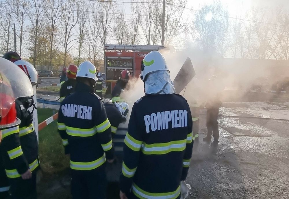 Alimentarea cu energie, întreruptă pe platforma industrială Târgovişte din cauza unui incendiu