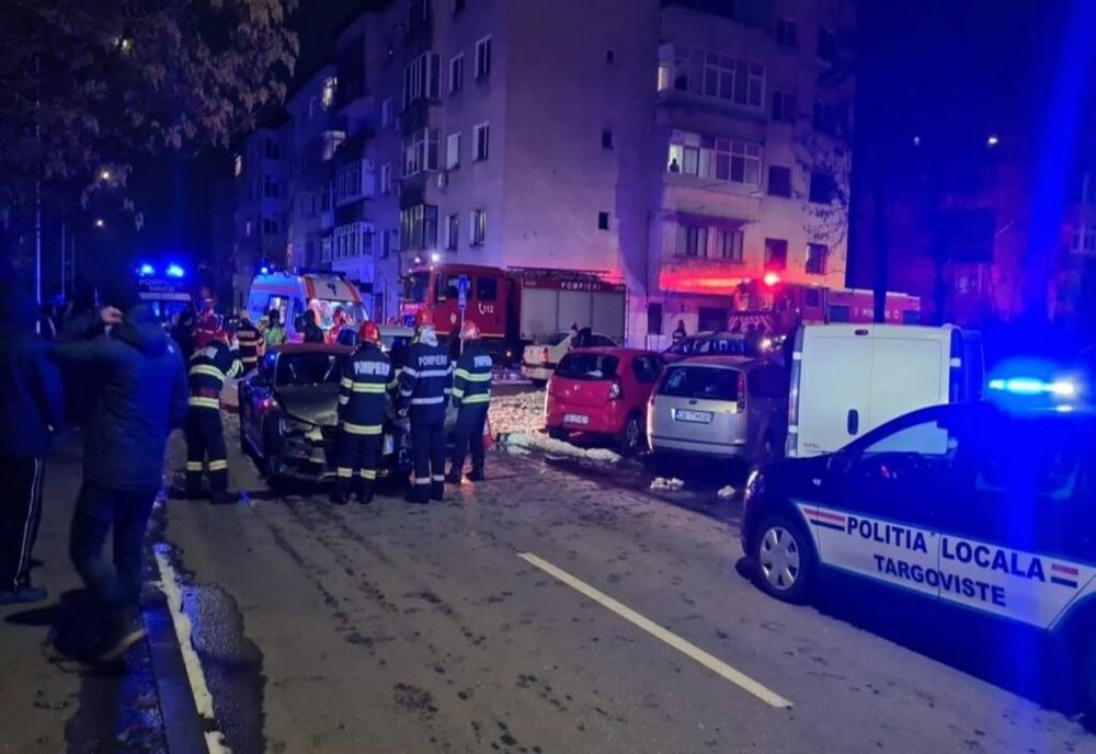 Accident rutier soldat cu o victimă, în Târgoviște