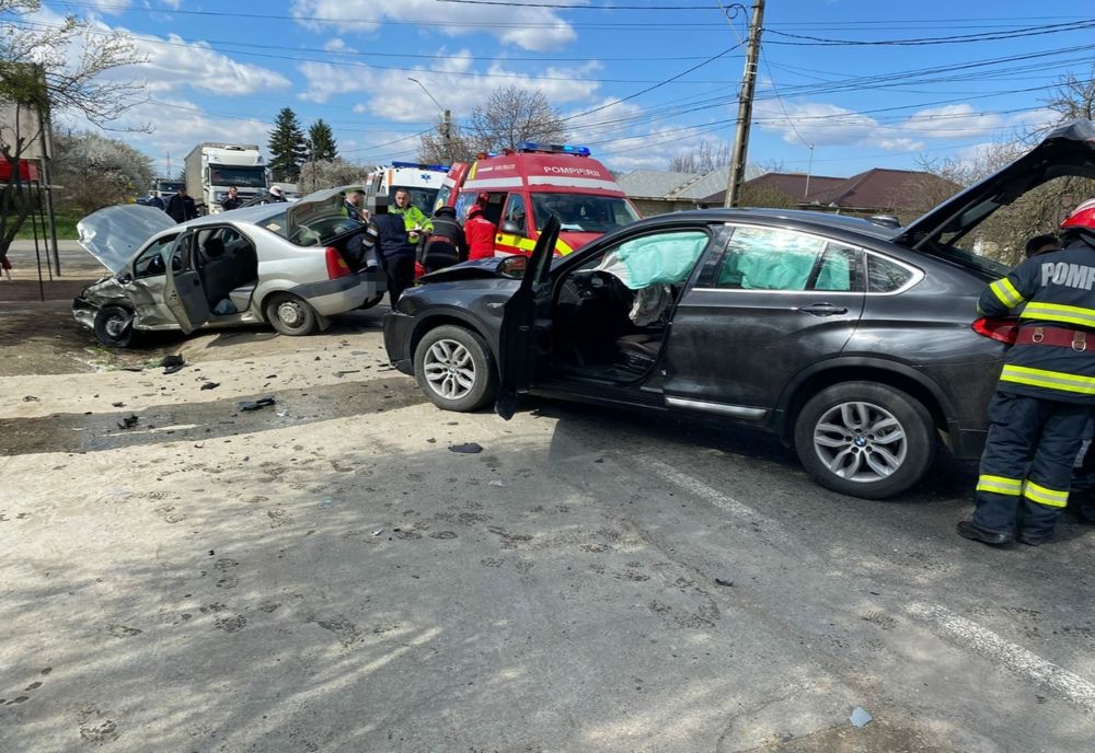 Accident rutier la Titu. O persoană a avut nevoie de îngrijiri medicale