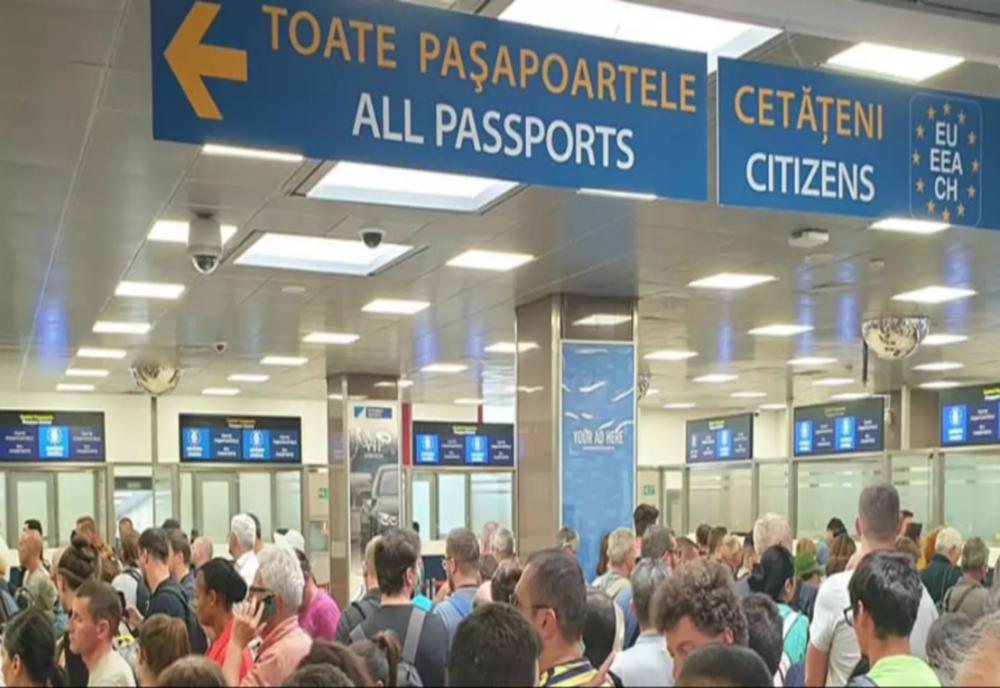 O FEMEIE DE 25 DE ANI, DEPISTATĂ CU ACTE FALSE PE AEROPORTUL OTOPENI