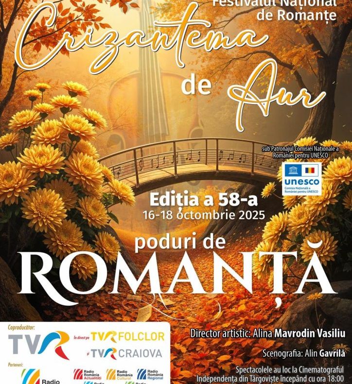 „Crizantema de Aur” aduce din nou romanța la Târgoviște