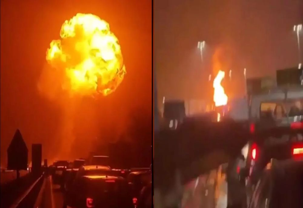 Explozie devastatoare pe o autostradă din Italia VIDEO