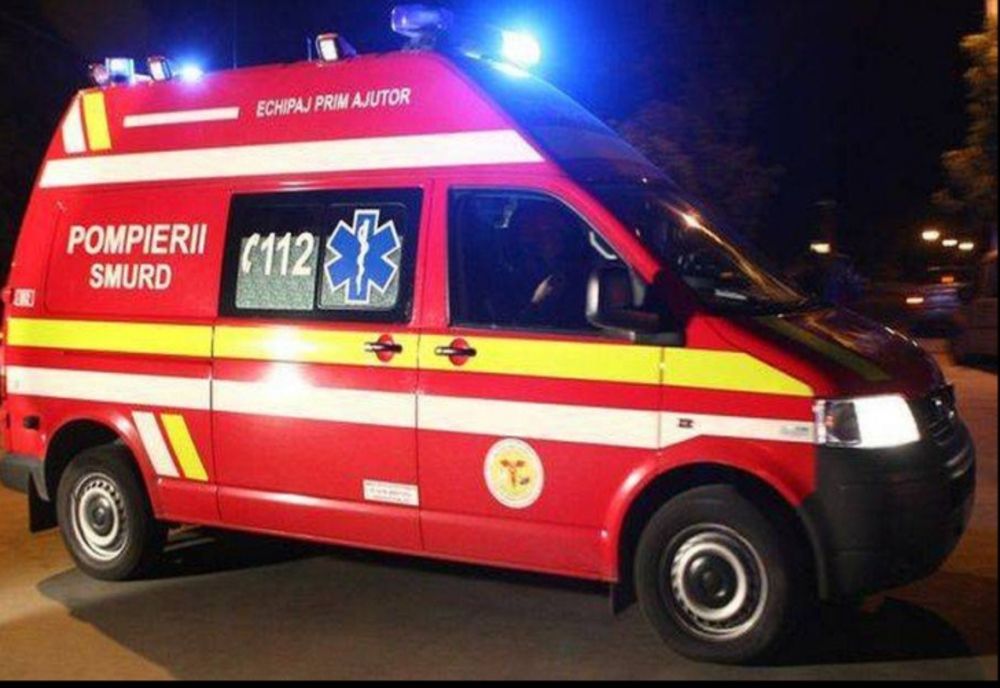 Accident grav pe DN 25, în județul Galați: Opt persoane rănite după ce un șofer băut a intrat pe contrasens