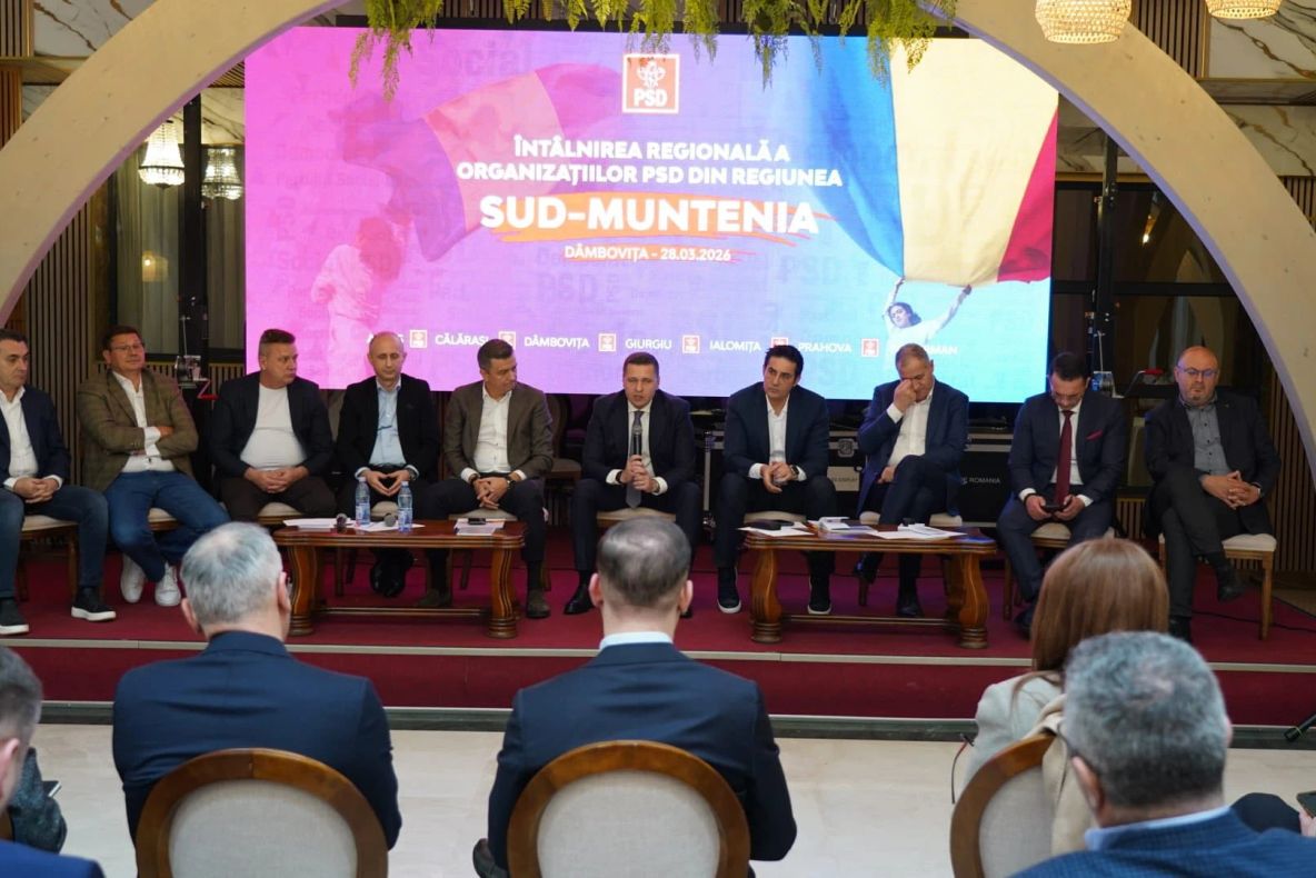 PSD Sud-Muntenia își reconfirmă unitatea și forța la reuniunea regională de la Târgoviște