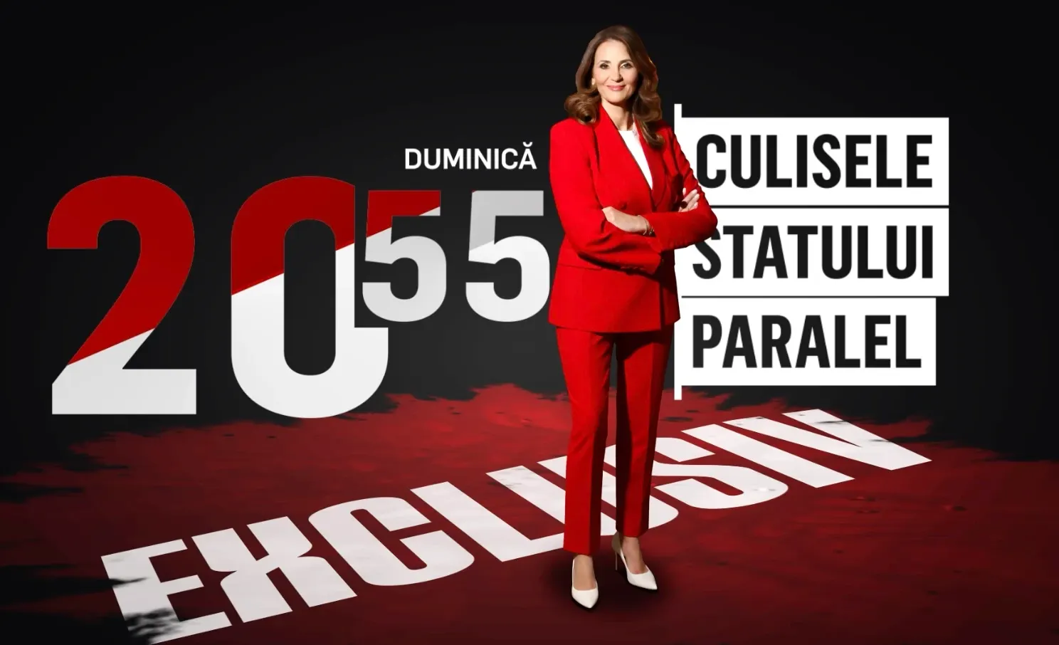 Ora 20:55, ediție incendiară „Culisele Statului Paralel”, cu Anca Alexandrescu. Europarlamentarul Gheorghe Piperea, deputatul Mohammad Murad și Marius Lulea