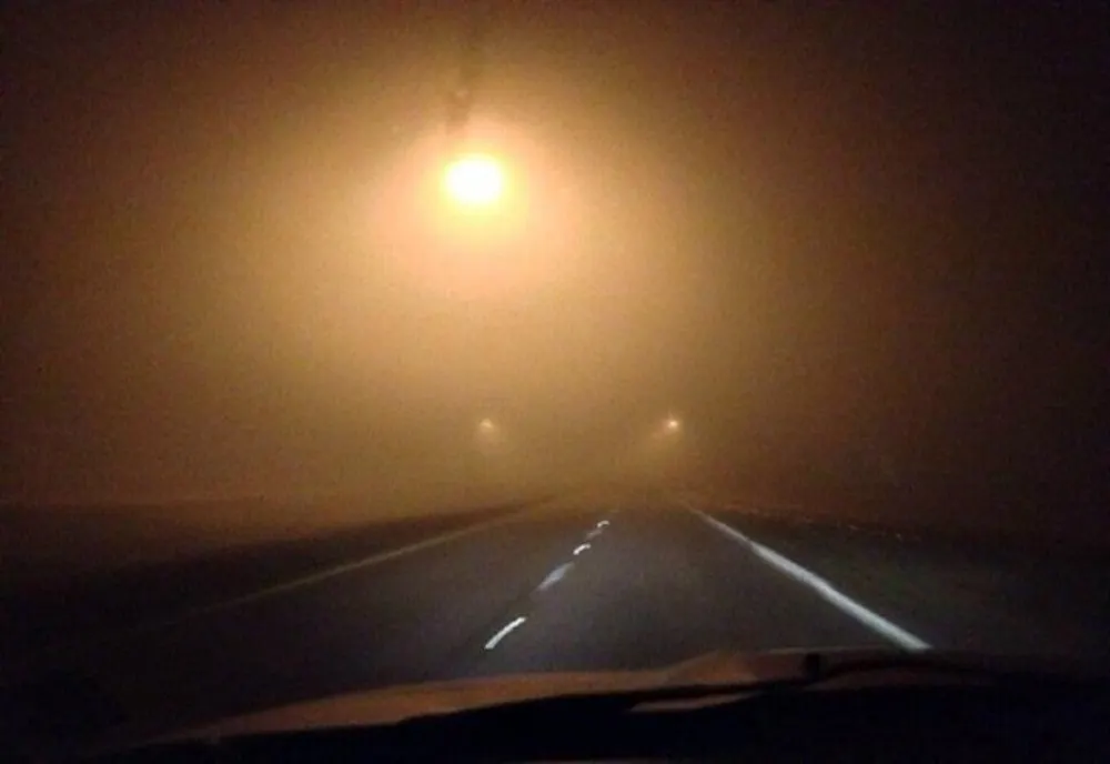 Atenție șoferi! Este cod galben de ceață (și) în sudul județului Dâmbovița