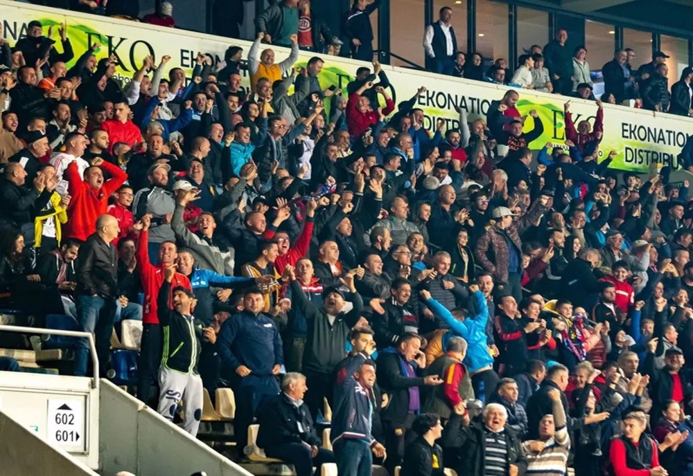 Surpriză în clasamentul suporterilor din Liga 1. Chindia Tărgoviște se află chiar aproape de podium.