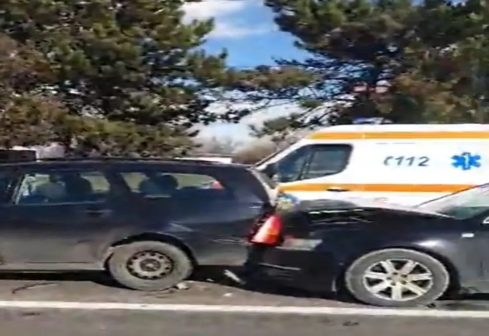 Accidente în serie, la Târgoviște,în dimineața zilei de 12 februarie
