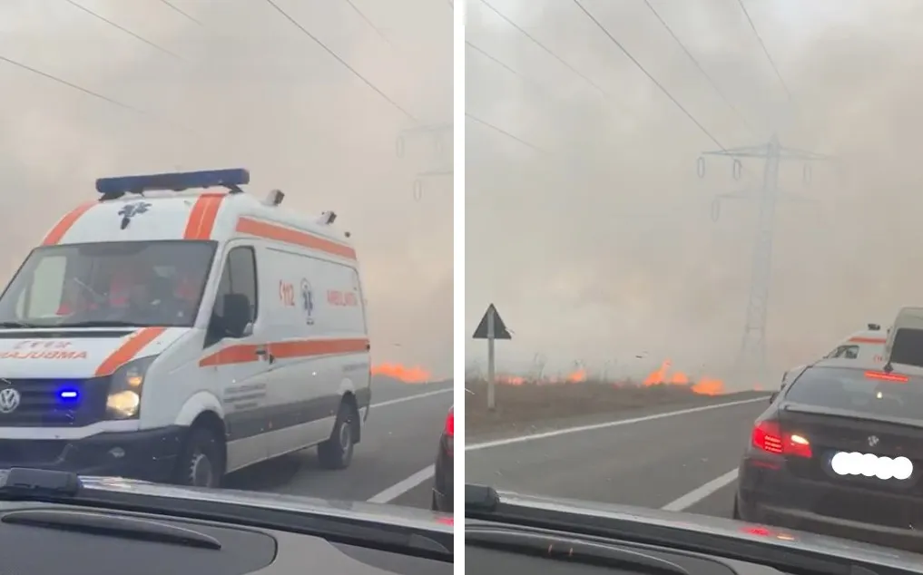 incendiu dn 71