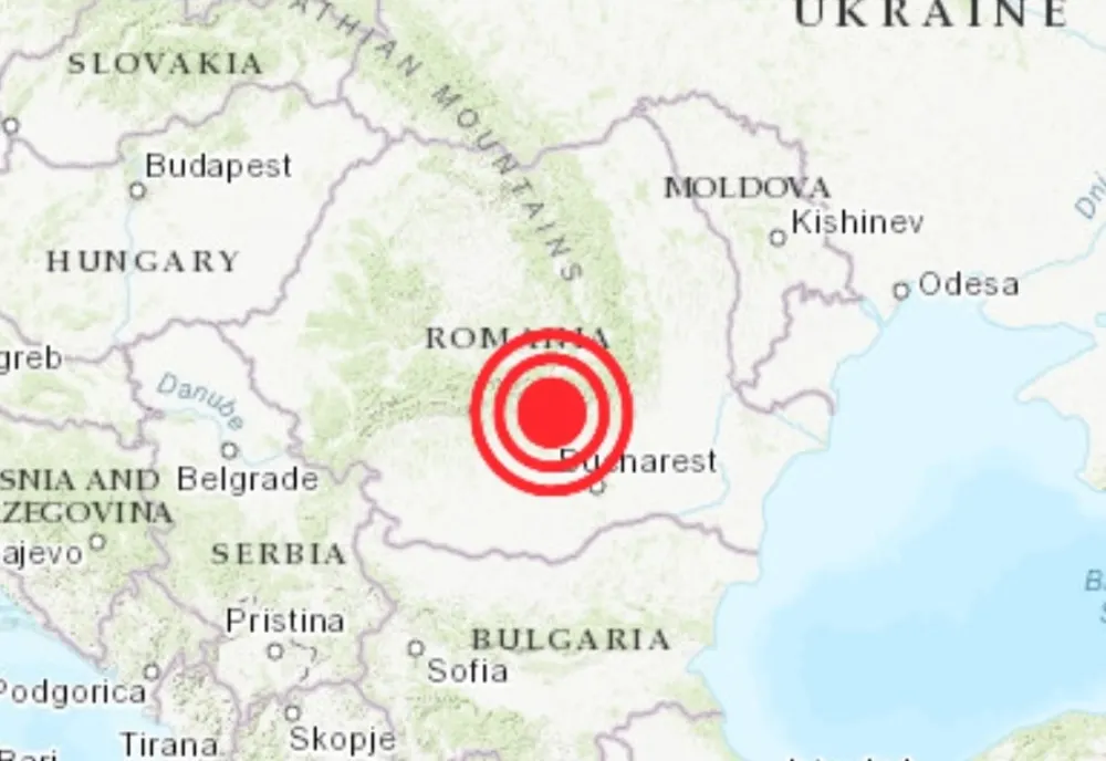 Cutremur important la orele amiezii, în zona seismică Făgăraș Câmpulung-Dâmbovița
