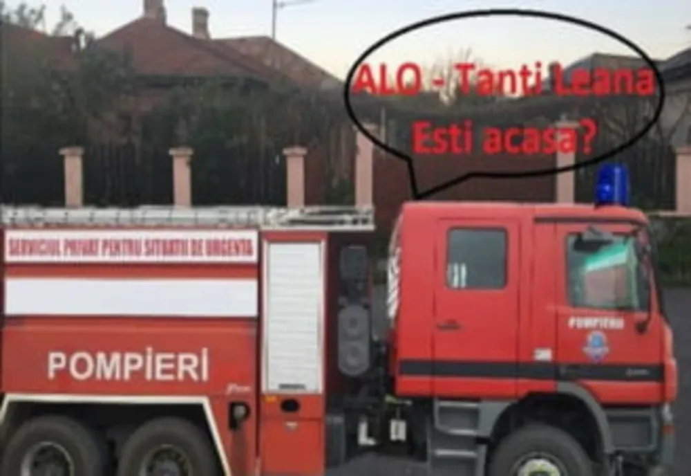 Carantinaţii din Dâmboviţa, verificaţi cu autospeciala de stingere