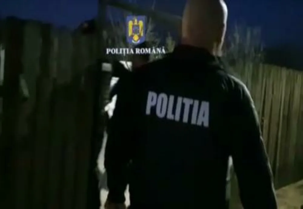 Percheziții în Târgoviște, miercuri dimineață, la membri ai clanului Ghenosu- VIDEO