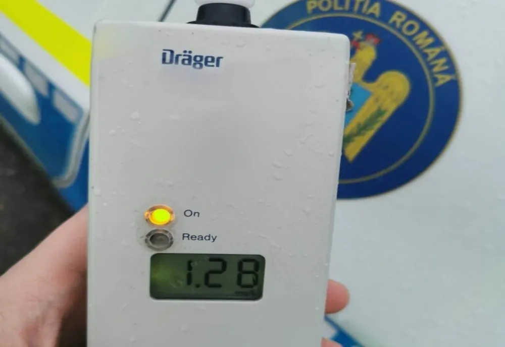 Dâmbovița. Șofer cu alcoolemie de peste 1 la mie prins de polițiști la volan