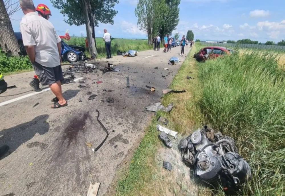 Dâmbovițeanul acuzat de viol, care ar fi provocat o tragedie cu doi morţi, a vorbit cu mama victimei chiar înainte de impact
