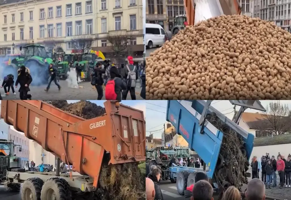 Fermierii români, în stradă la Strasbourg împotriva acordului UE–MERCOSUR: „Agricultura europeană va fi sacrificată”
