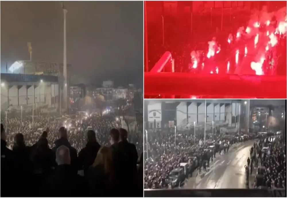 Imagini emoționante de pe stadionul ”Toumba” din Grecia VIDEO