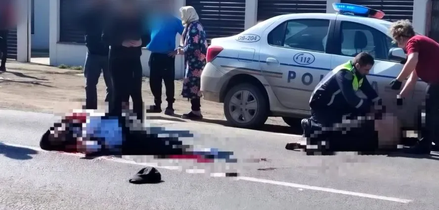 Un bărbat a fost înjughiat în plină stradă. Tatăl agreorului a murit în explozia de la stațiile GPL din Crevedia