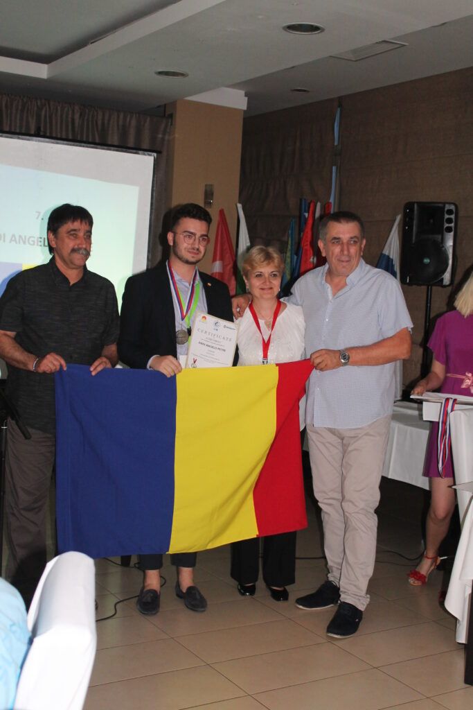 Petre Angelo reprezentand România