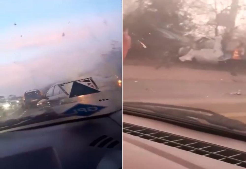 Accident grav la Tărtășești în Dâmbovița.Patru mașini au fost implicate