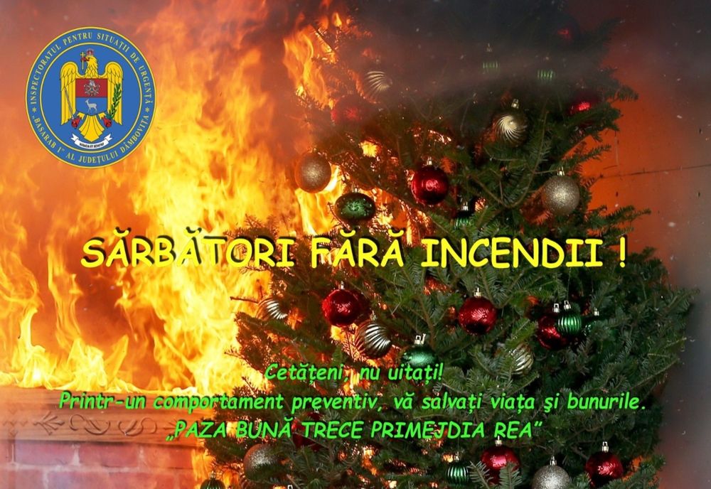 Atenție la...neatenție! Sfaturi utile de la pompieri