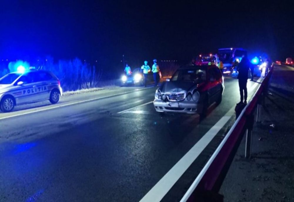 Accident teribil pe A1, la Corbii Mari (județul Dâmbovița)