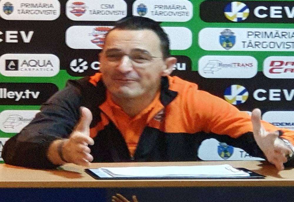 Video| Dragan Nesic (antrenor volei feminin): "Vom muri pe teren, ca să câștigăm meciul"
