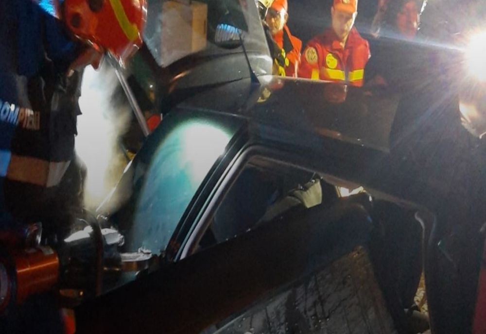 A fost "jale" pe DN 7. Și în Dâmbovița circulația a fost întreruptă din cauza unui accident