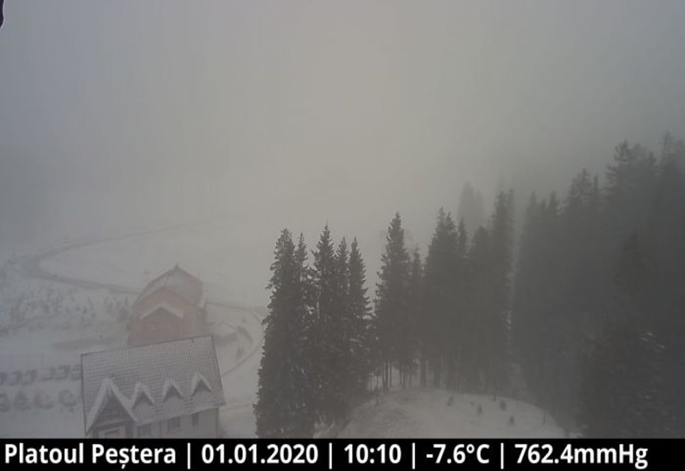 Cum arată zona din Bucegi unde este interzis accesul auto, din cauza condițiilor meteo