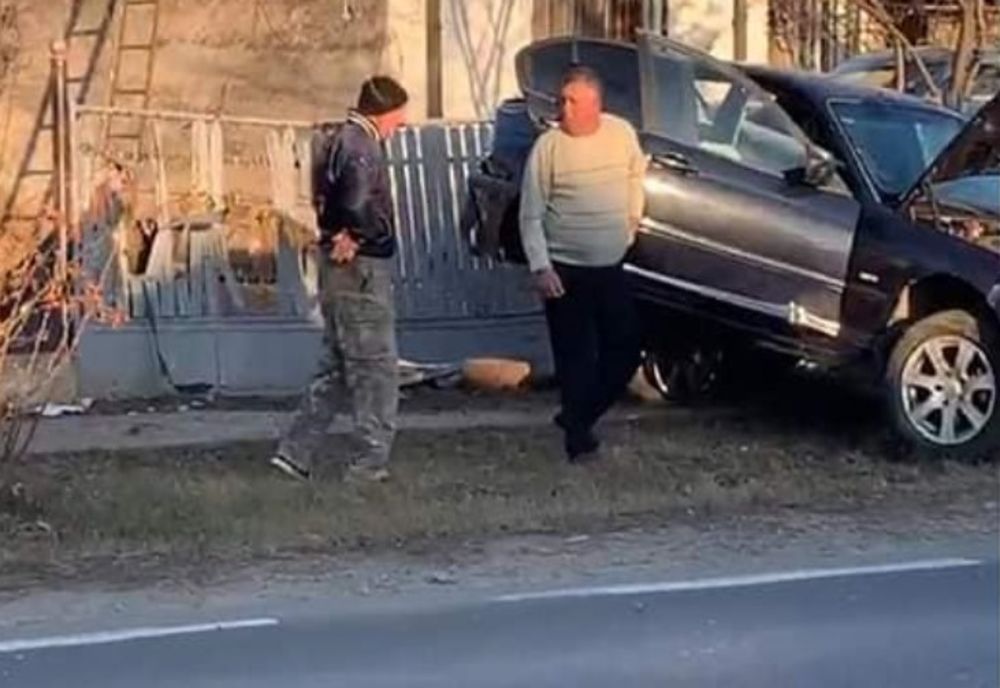 Accident spectaculos la Ulmi, în Dâmbovița.Pagube importante