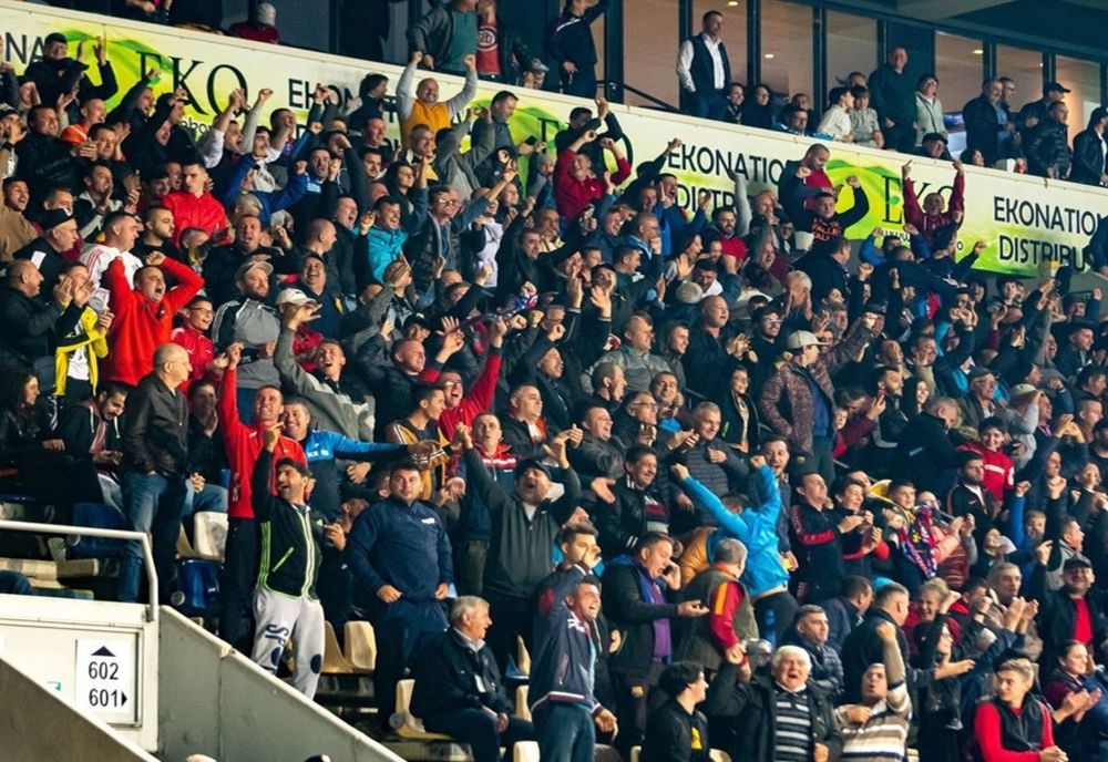 Surpriză în clasamentul suporterilor din Liga 1. Chindia Tărgoviște se află chiar aproape de podium.