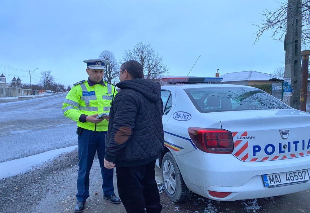 Acțiune de amploare a polițiștilor de la Rutieră, de la IPJ Dâmbovița, în sudul județului