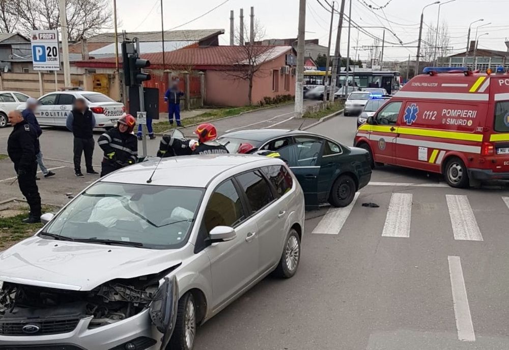 Accident chiar pe trecerea de pietoni, la Târgoviște