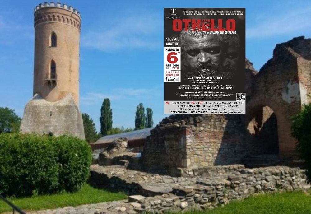 Spectacole de teatru, din nou, la Târgoviște. Reprezentatii în aer liber, la Curtea Domnească