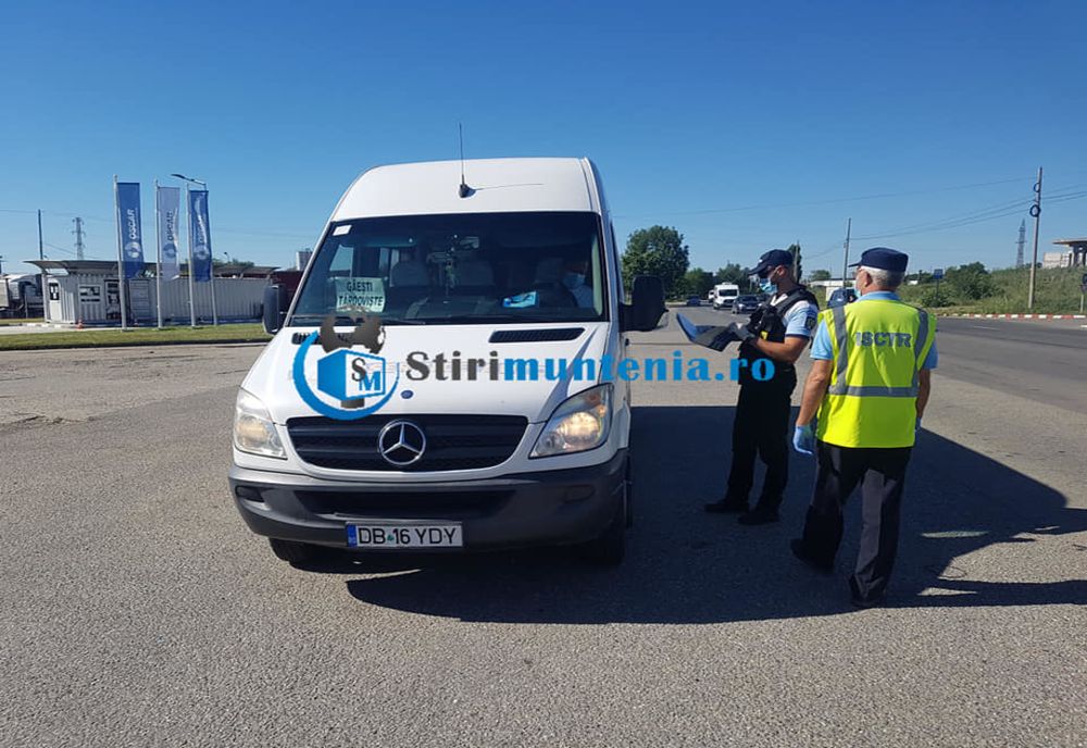 Acțiune de amploare a polițiștilor din Dâmbovița! Transportul în comun, la control!