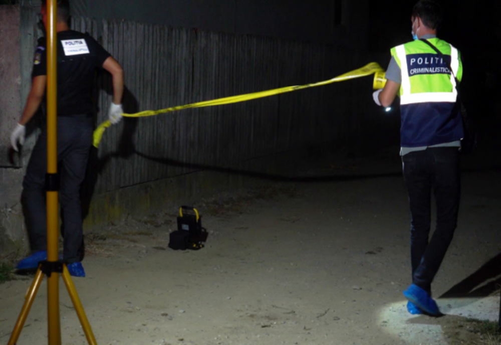 Polițiști atacați cu coasa în timp ce interveneau la o încăierare, în Dâmbovița