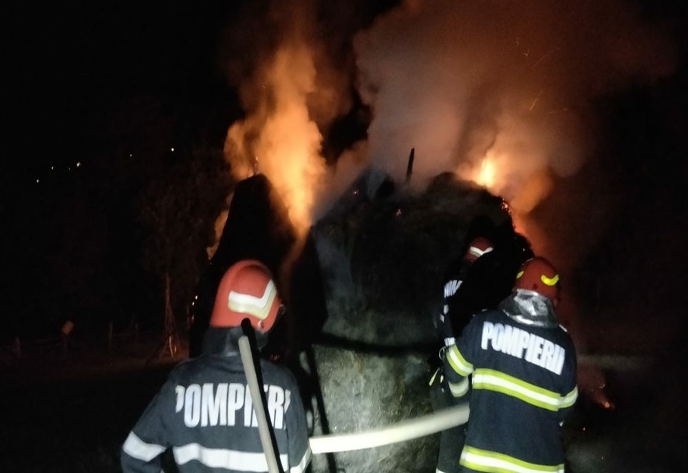 Incendiu violent la o locuință din Râncaciov