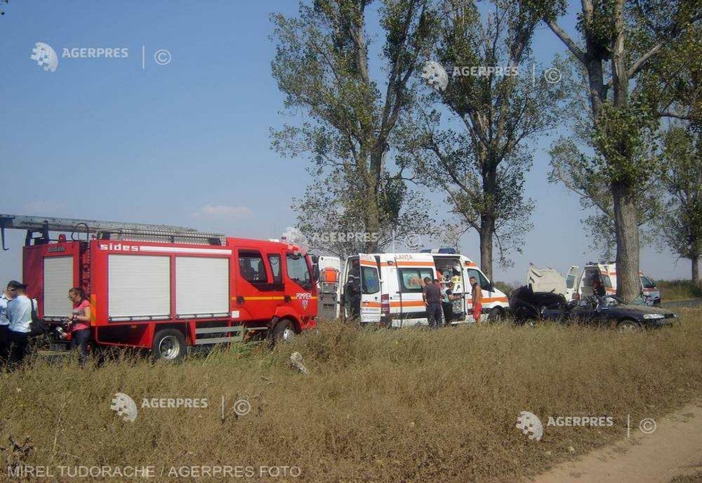Accident pe DN 72. Două persoane au fost rănite
