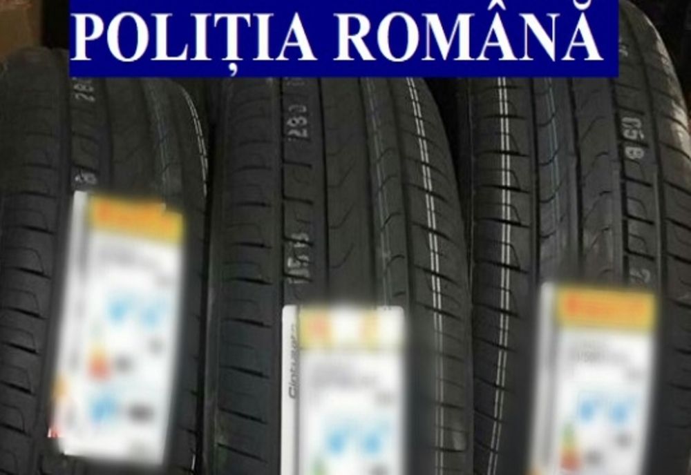 Doi dâmbovițeni au furat 140 de anvelope dintr-un camion