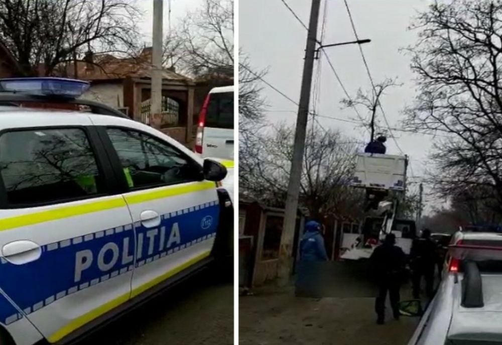 Zeci de dâmbovițeni, decuplați de la rețeaua de curent electric în urma unei razii 