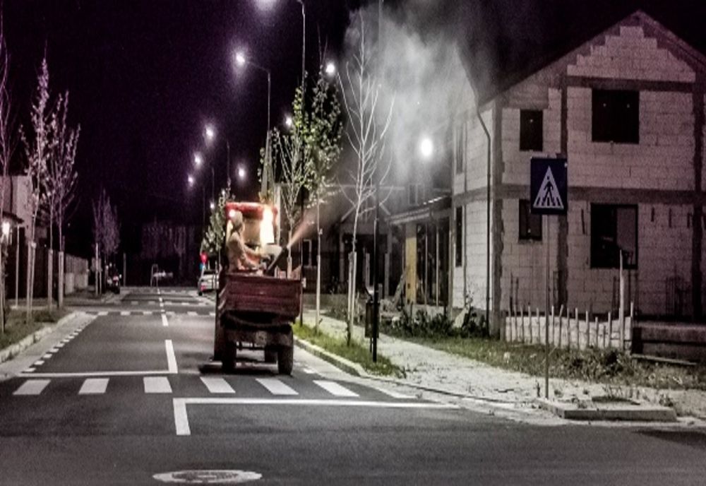 Titu: Au fost executate tratamente de dezinsecție terestră pentru combaterea insectelor 