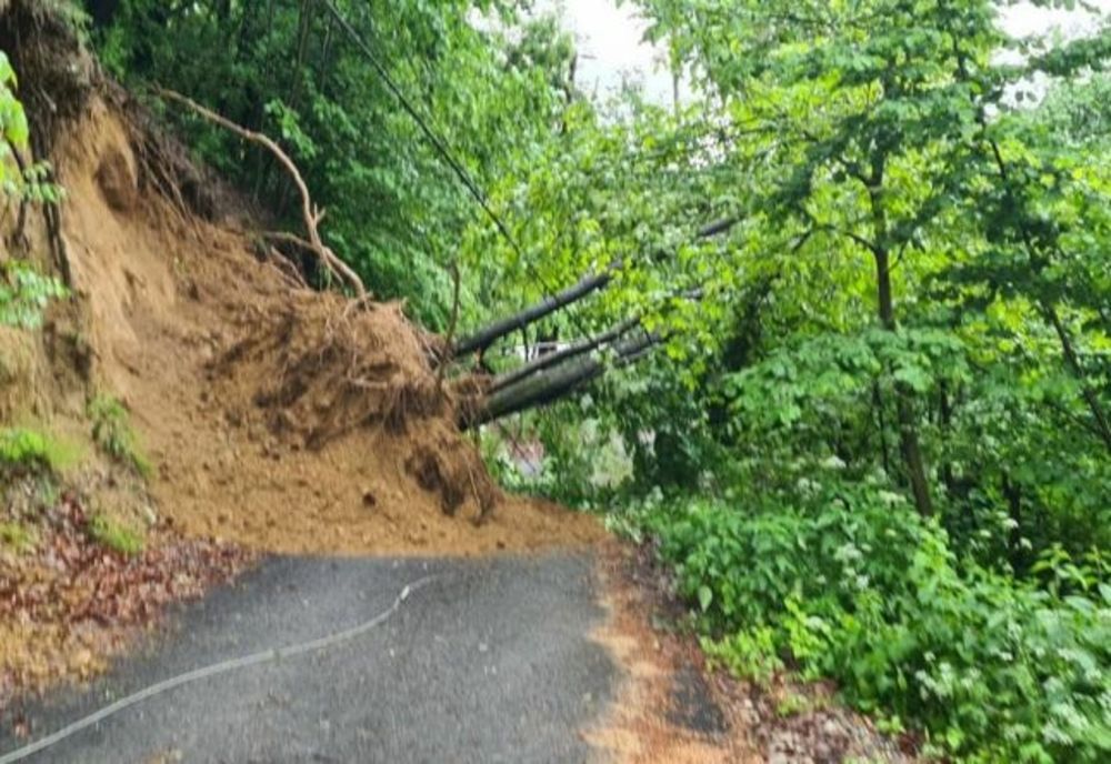 Alunecări de teren în Dâmbovița