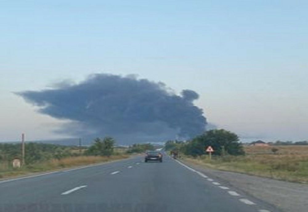 Incendiu în apropiere de DN72, între Ploiești și Târgoviște. A fost emis mesaj RO Alert 