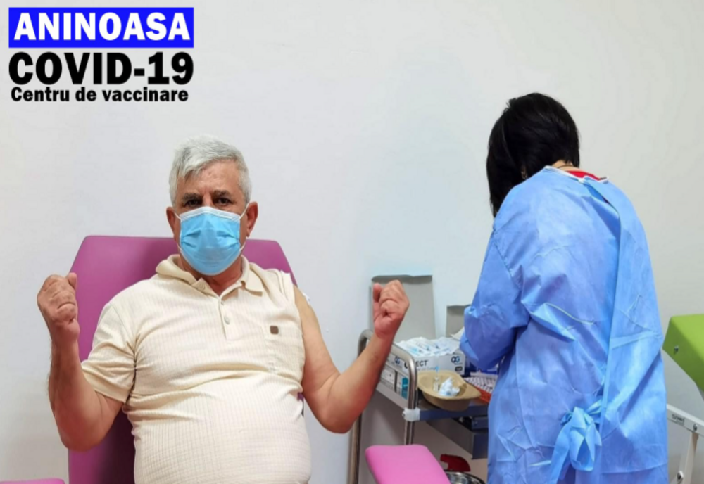 Dâmbovița. Centrul de vaccinare de la Aninoasa s-a redeschis